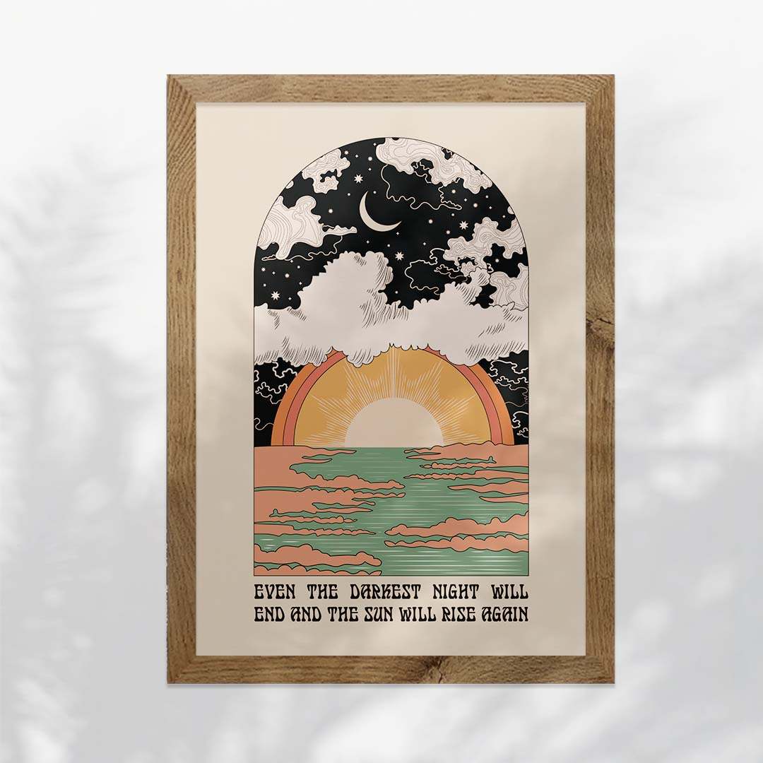 The Sun Will Rise Art Print-5