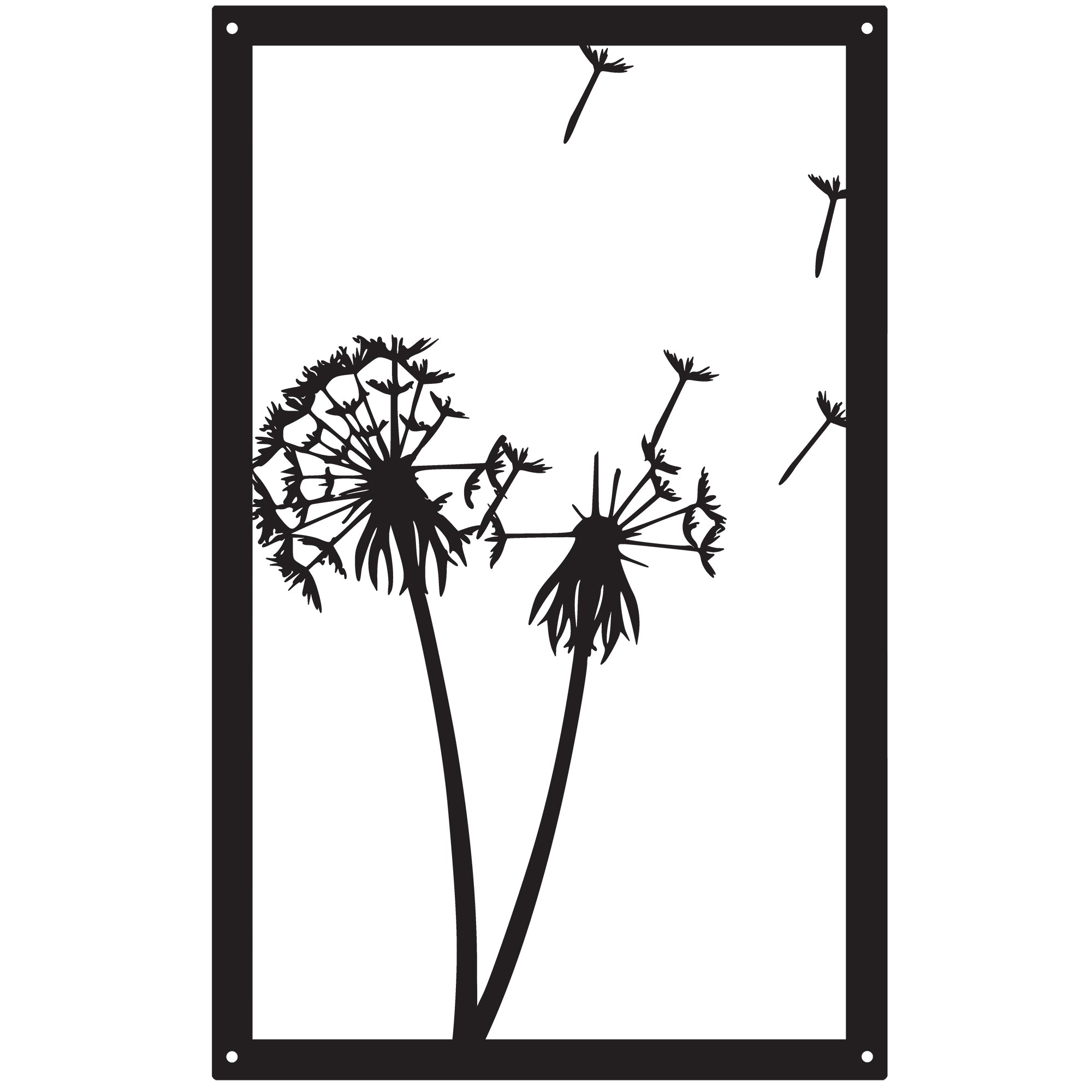 Dandelion in the Wind, SunCatcher Acrylic Wall Art Design-2