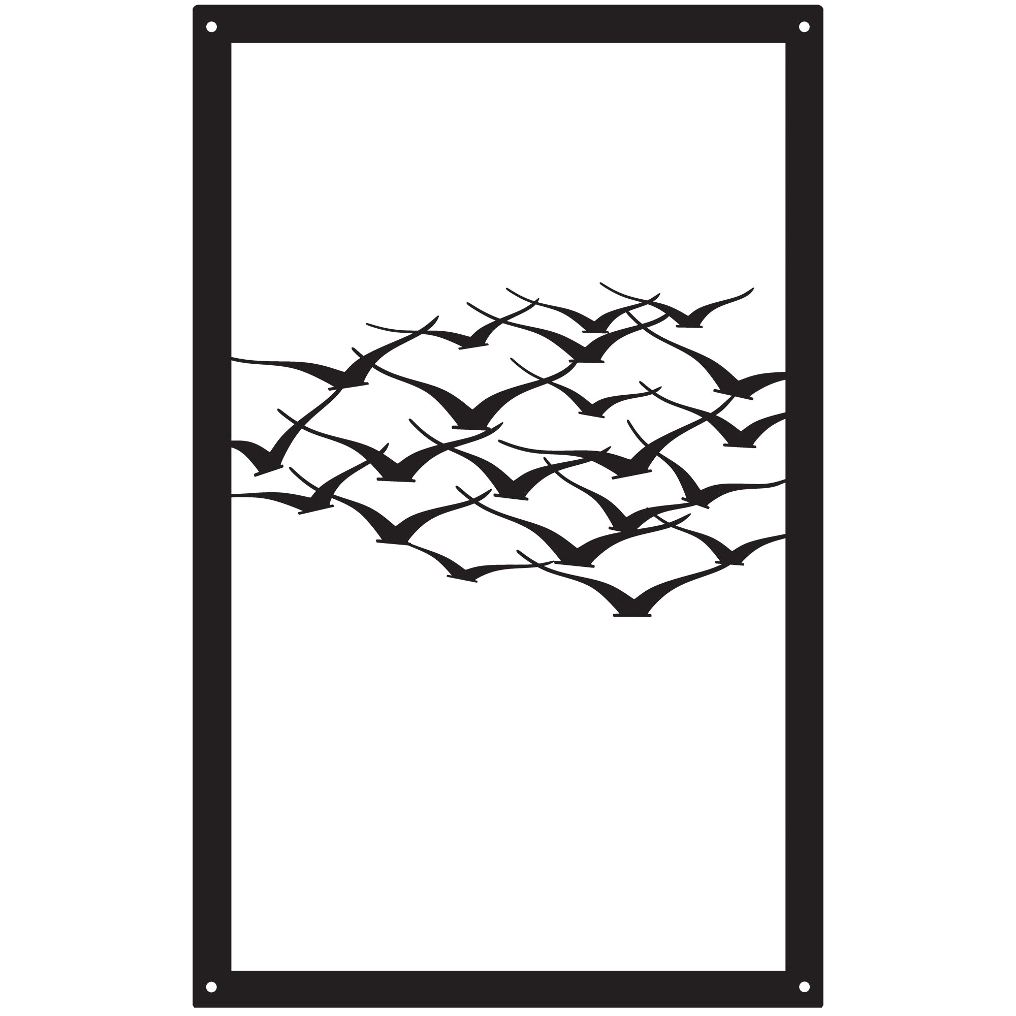Flock of Birds, SunCatcher Acrylic Wall Art Design-2