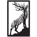 Roaring Stag, SunCatcher Wall Art Highland Stag Design-0