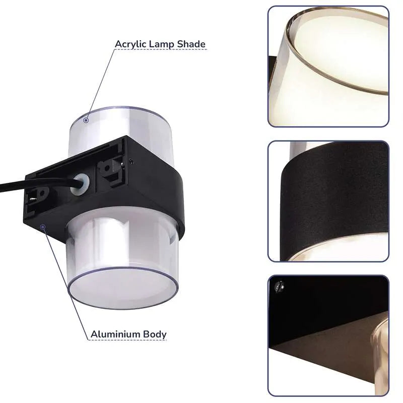 IP54 Back Garden Lights 12W Out Door Wall Lights ~4964-3